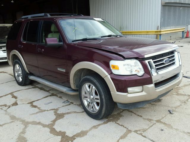 1FMEU74E58UA41829 - 2008 FORD EXPLORER E BURGUNDY photo 1