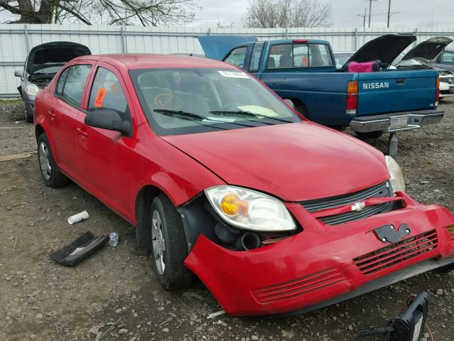 1G1AK55F177349607 - 2007 CHEVROLET COBALT LS RED photo 1