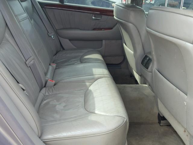 JTHBN30F010020491 - 2001 LEXUS LS 430 GRAY photo 6