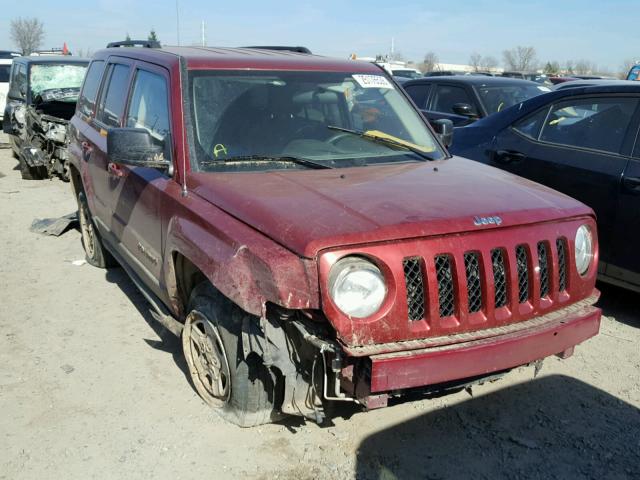 1C4NJRBB6FD256943 - 2015 JEEP PATRIOT SP RED photo 1