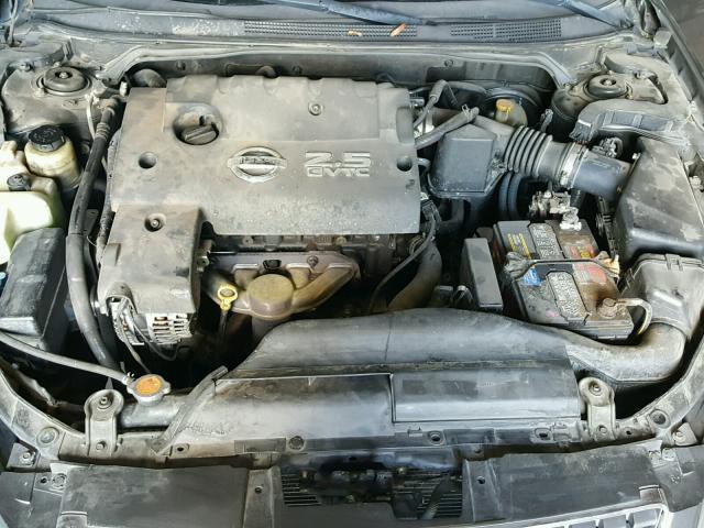 1N4AL11D16N347910 - 2006 NISSAN ALTIMA S GRAY photo 7