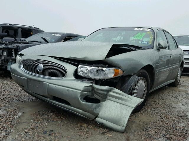 1G4HP52K95U140246 - 2005 BUICK LESABRE CU GREEN photo 2