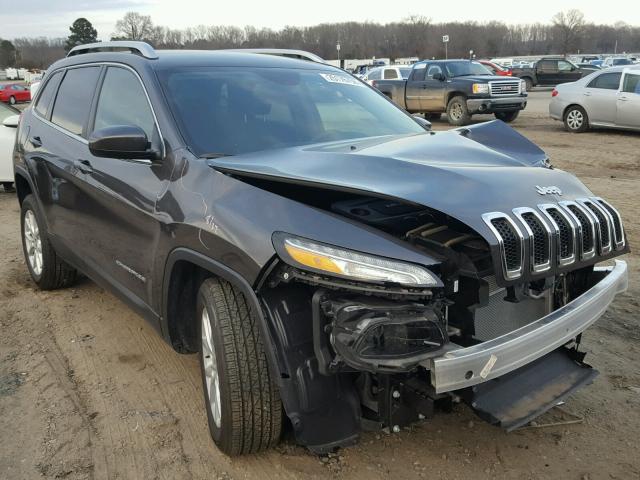 1C4PJLCB9HW661139 - 2017 JEEP CHEROKEE L GRAY photo 1