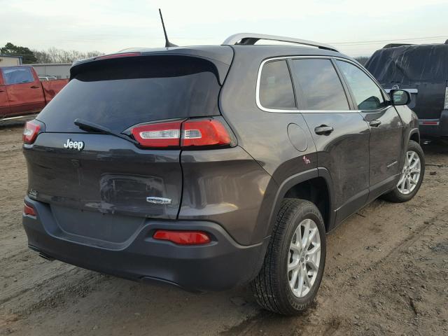 1C4PJLCB9HW661139 - 2017 JEEP CHEROKEE L GRAY photo 4