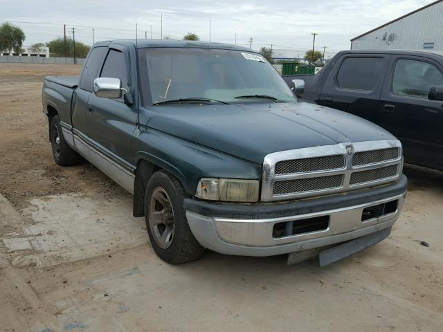 3B7HC13Z9SM177060 - 1995 DODGE RAM 1500 GREEN photo 1