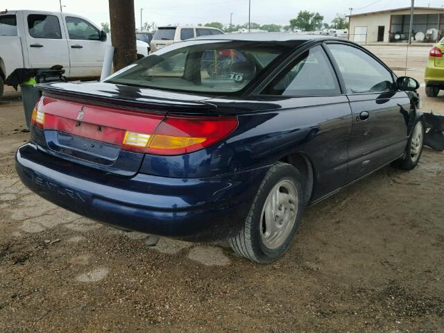 1G8ZH1275VZ321755 - 1997 SATURN SC2 BLUE photo 4