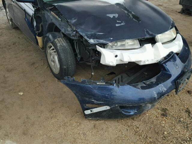 1G8ZH1275VZ321755 - 1997 SATURN SC2 BLUE photo 9