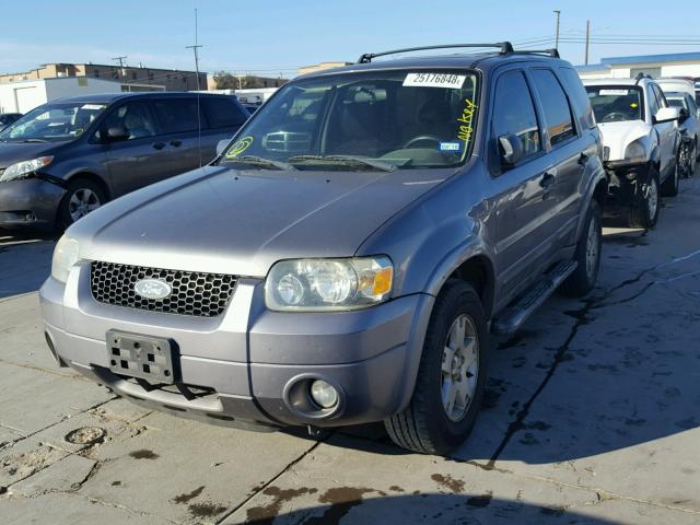 1FMCU03137KA93077 - 2007 FORD ESCAPE XLT GRAY photo 2