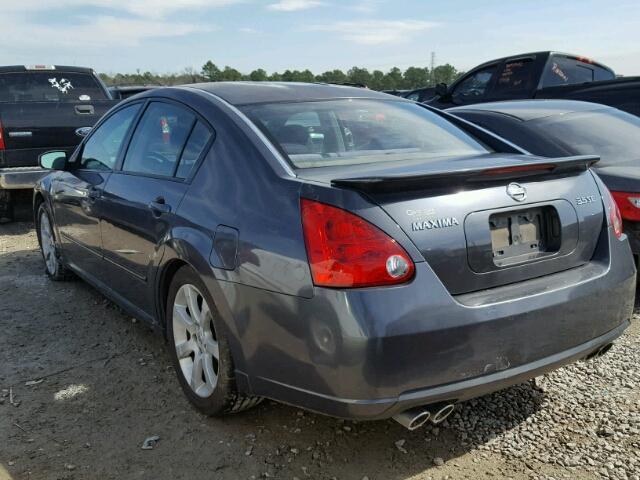 1N4BA41E08C800725 - 2008 NISSAN MAXIMA SE GRAY photo 3