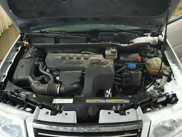 1G8AL55F77Z148121 - 2007 SATURN ION LEVEL SILVER photo 7