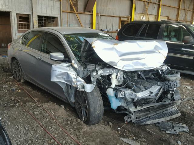 1HGCR2F59EA265035 - 2014 HONDA ACCORD SPO SILVER photo 1