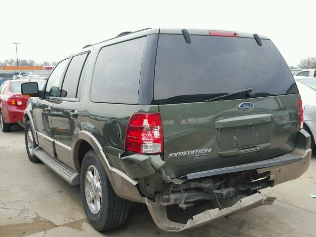 1FMPU17L04LB11334 - 2004 FORD EXPEDITION GREEN photo 3