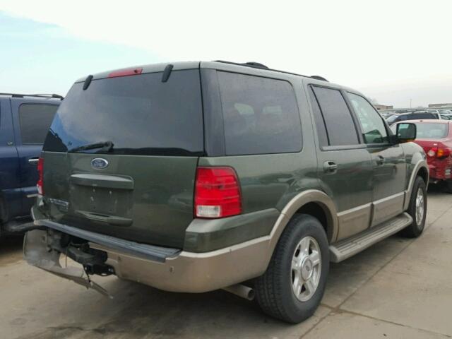 1FMPU17L04LB11334 - 2004 FORD EXPEDITION GREEN photo 4