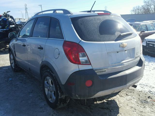 3GNAL2EK8ES666497 - 2014 CHEVROLET CAPTIVA LS 银色 照片 3