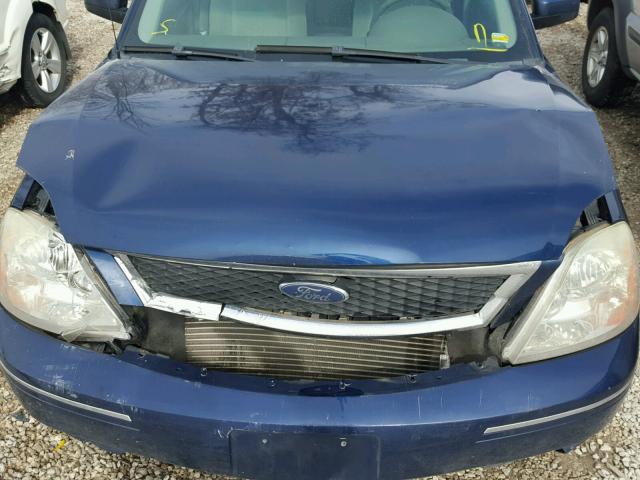 1FAHP231X6G110977 - 2006 FORD FIVE HUNDR BLUE photo 7