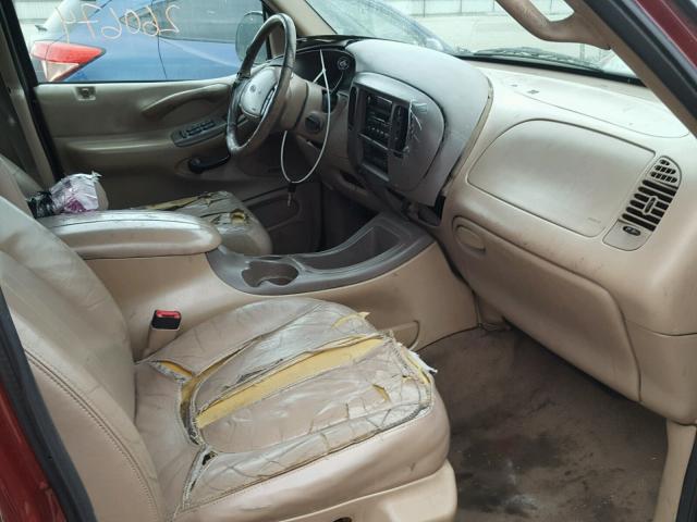 1FMRU1769XLA37547 - 1999 FORD EXPEDITION SILVER photo 5