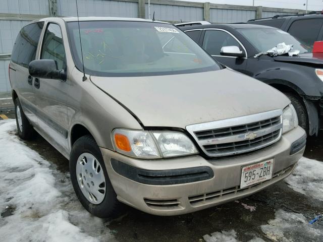 1GNDU03EX2D177896 - 2002 CHEVROLET VENTURE TAN photo 1