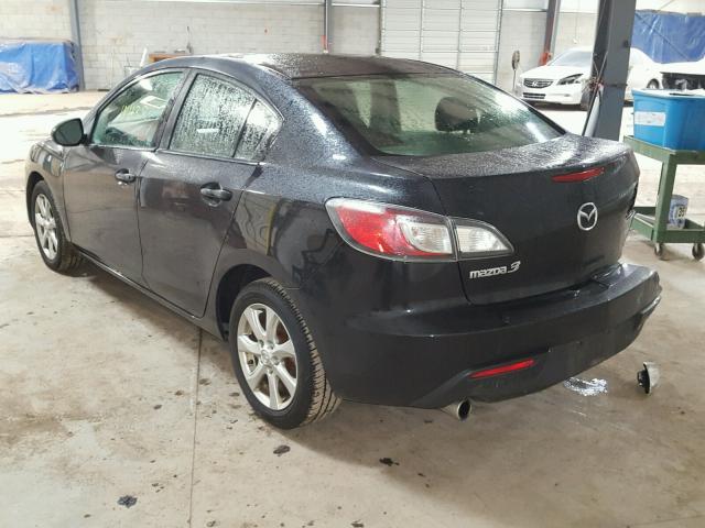 JM1BL1SG2A1245412 - 2010 MAZDA 3 I BLACK photo 3