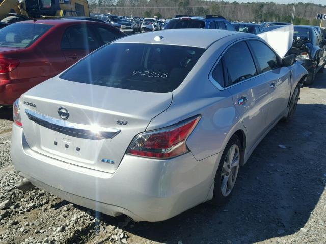 1N4AL3AP8EC102358 - 2014 NISSAN ALTIMA 2.5 SILVER photo 4