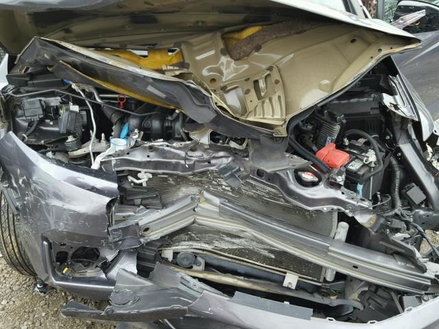 3HGGK5H85FM764031 - 2015 HONDA FIT EX GRAY photo 7