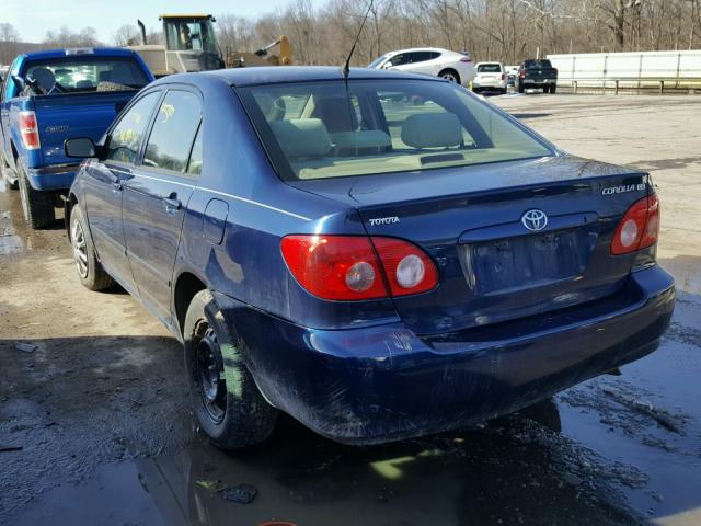 2T1BR32E68C918412 - 2008 TOYOTA COROLLA CE BLUE photo 3