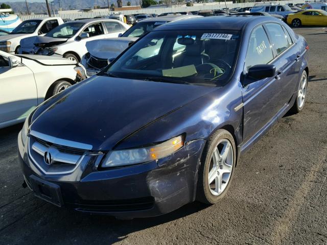 19UUA66254A023270 - 2004 ACURA TL BLUE photo 2