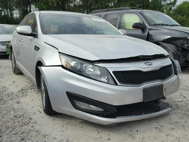 5XXGM4A71DG209189 - 2013 KIA OPTIMA LX SILVER photo 1