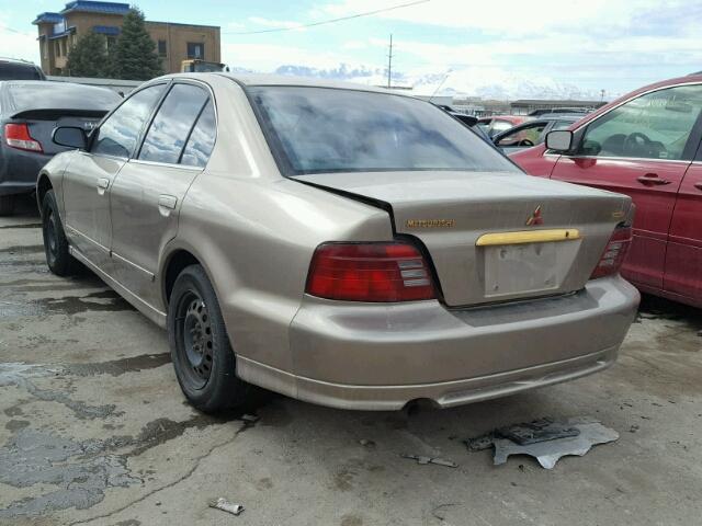 4A3AA46G4YE115192 - 2000 MITSUBISHI GALANT GOLD photo 3