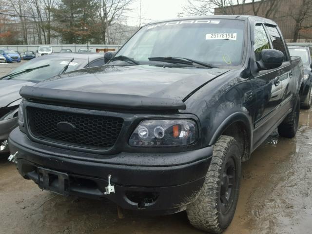 1FTRW08L21KA08921 - 2001 FORD F150 SUPER BLACK photo 2