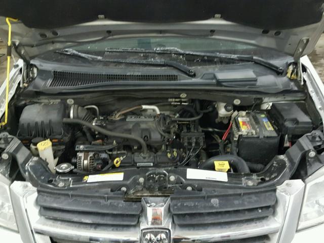 2D8HN54P28R132026 - 2008 DODGE GRAND CARA SILVER photo 7