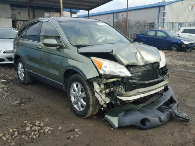 JHLRE48757C036831 - 2007 HONDA CR-V EXL GREEN photo 1