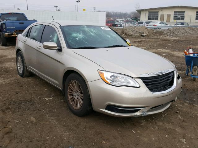 1C3CCBAB3EN208663 - 2014 CHRYSLER 200 LX GOLD photo 1