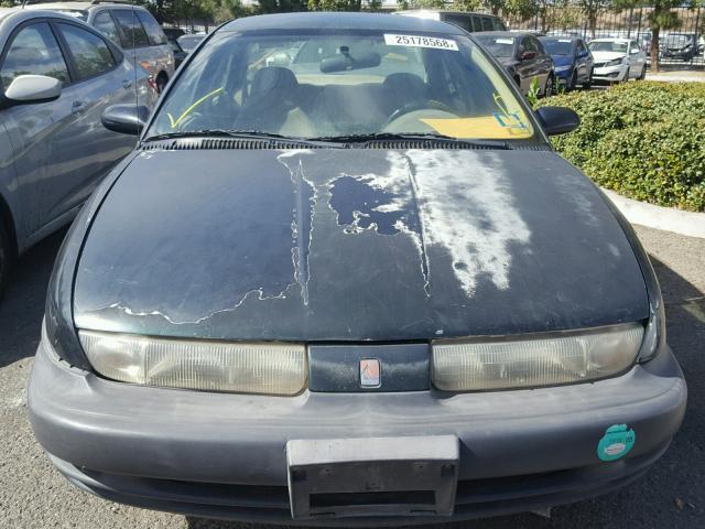 1G8ZH5281VZ314477 - 1997 SATURN SL1 GREEN photo 9