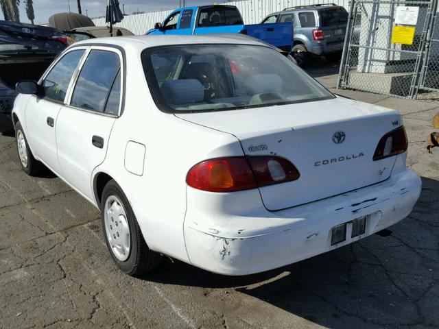 1NXBR12EXXZ217762 - 1999 TOYOTA COROLLA VE WHITE photo 3