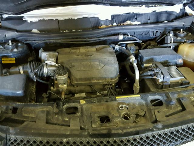 2CNDL73F966061232 - 2006 CHEVROLET EQUINOX LT BLACK photo 7