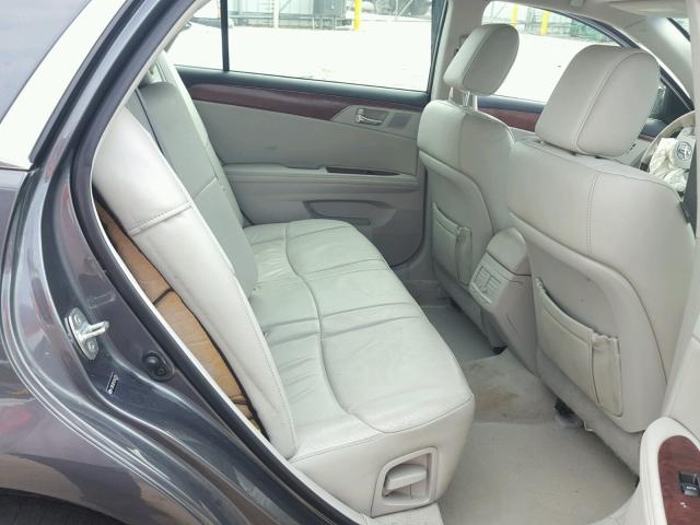 4T1BK3DB1CU443136 - 2012 TOYOTA AVALON BAS GRAY photo 6