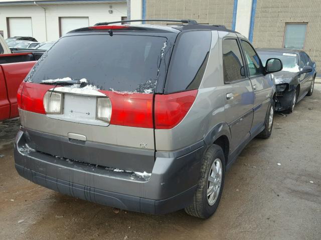 3G5DA03E32S582622 - 2002 BUICK RENDEZVOUS BROWN photo 4