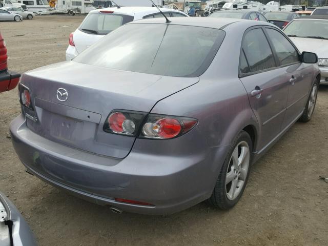 1YVHP80C385M22019 - 2008 MAZDA 6 I GRAY photo 4