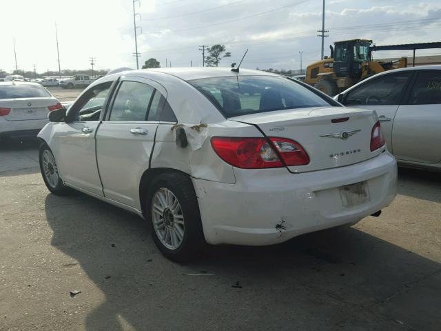 1C3LC66K07N694108 - 2007 CHRYSLER SEBRING LI WHITE photo 3