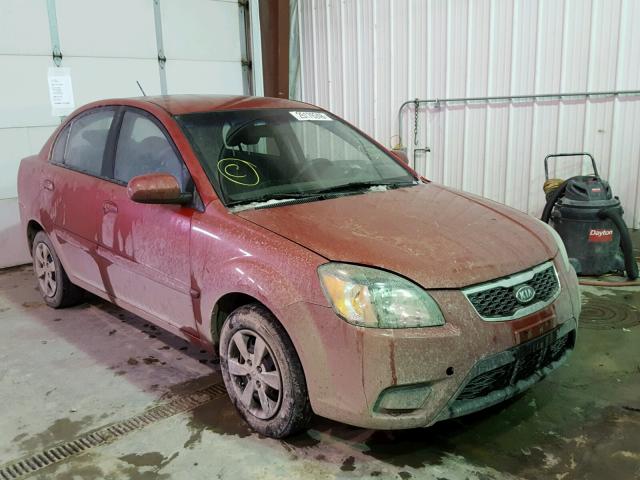 KNADH4A39B6923827 - 2011 KIA RIO BASE ORANGE photo 1