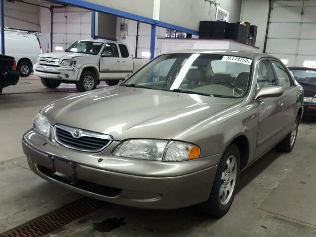 1YVGF22D6W5725021 - 1998 MAZDA 626 ES BROWN photo 2