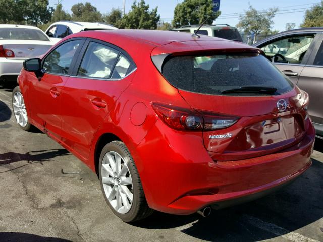 3MZBN1L77HM154932 - 2017 MAZDA 3 TOURING RED photo 3