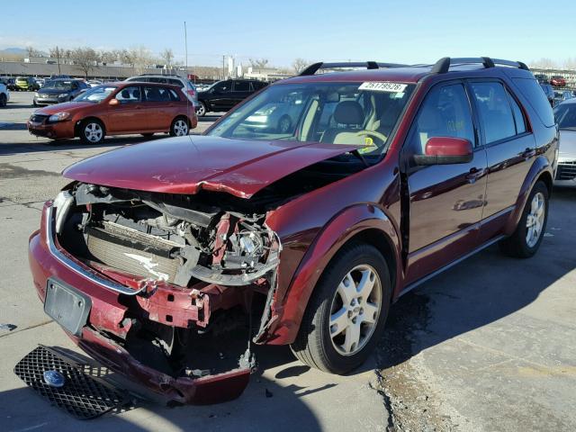 1FMDK06176GA47873 - 2006 FORD FREESTYLE RED photo 2