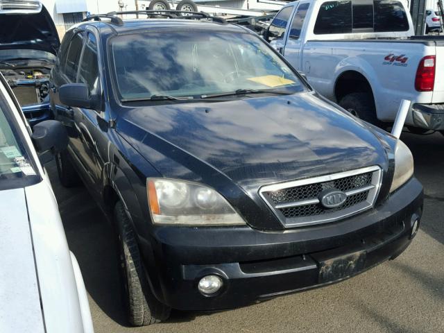 KNDJC733455448004 - 2005 KIA SORENTO EX BLACK photo 1