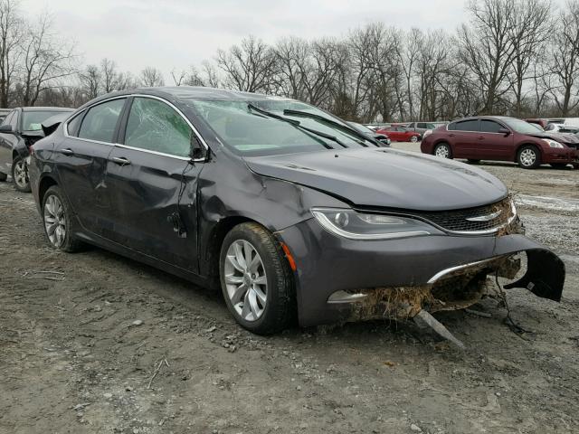 1C3CCCCB7FN559757 - 2015 CHRYSLER 200 C GRAY photo 1