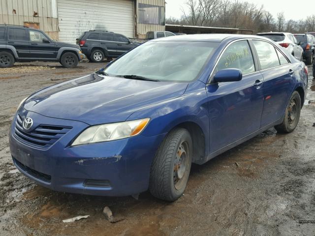 4T1BE46KX9U269425 - 2009 TOYOTA CAMRY BASE BLUE photo 2