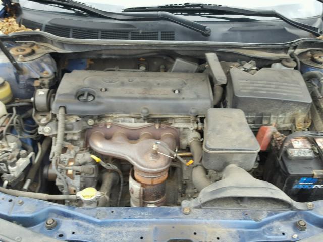 4T1BE46KX9U269425 - 2009 TOYOTA CAMRY BASE BLUE photo 7