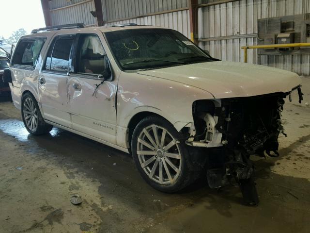 5LMJJ3HTXFEJ04310 - 2015 LINCOLN NAVIGATOR WHITE photo 1