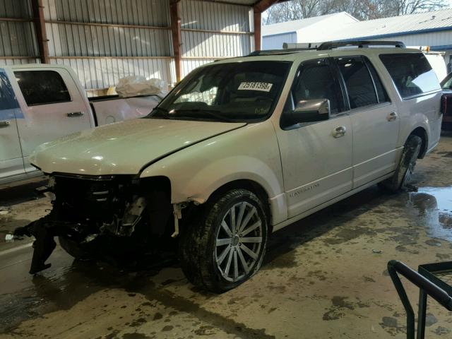 5LMJJ3HTXFEJ04310 - 2015 LINCOLN NAVIGATOR WHITE photo 2