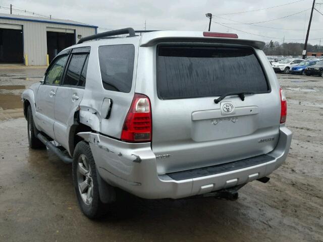 JTEZU14R78K017500 - 2008 TOYOTA 4RUNNER SR SILVER photo 3